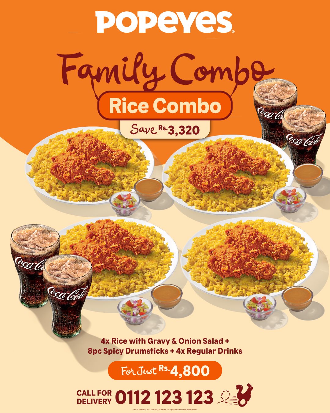 Popeyes Sri Lanka Family Combo photo 2