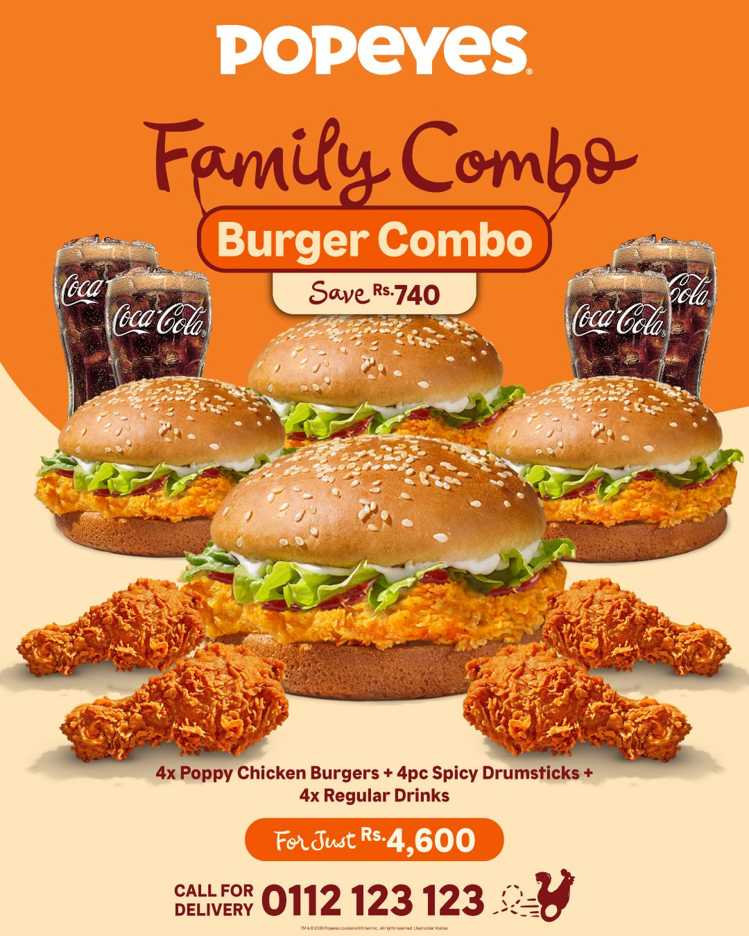 Popeyes Sri Lanka Family Combo photo 1