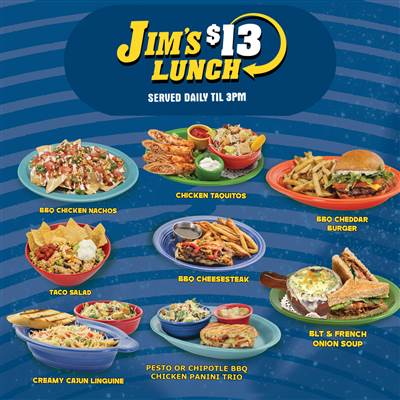 Jungle Jim’s Eatery: $13 Express Lunch Specials