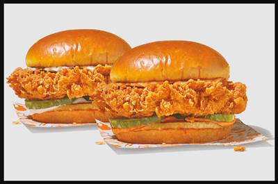 2 Chicken Sandwiches for $9 at Popeyes USA (Limited Time Deal)